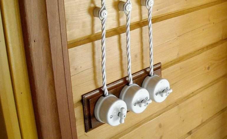 Как выбрать материалы для ретро проводки в доме