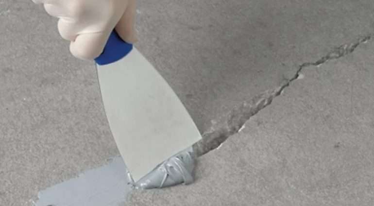 Устранение трещин и выбоин в бетонных полах: пошаговая инструкция