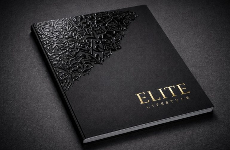 3D-лак на обложке журнала - фактура, которая добавляет объем